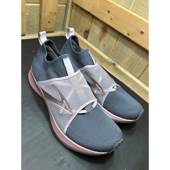 Brooks Levitate LE Limited Edition Womens Running Shoes Size 9.5 Blue Mauve - Picture 2 of 8